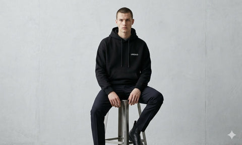 UNSAID Oversized Hoodie – “I Pretend I Don’t Care But I Do.